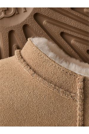 beige leather slip-on UGG KIDS | 1174410KSAN